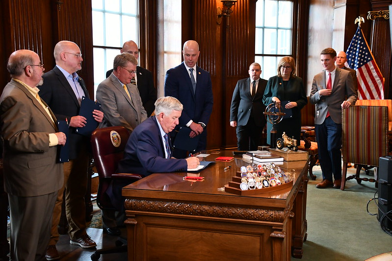 Governor Parson Completes Bill Signings With Rural Business Action