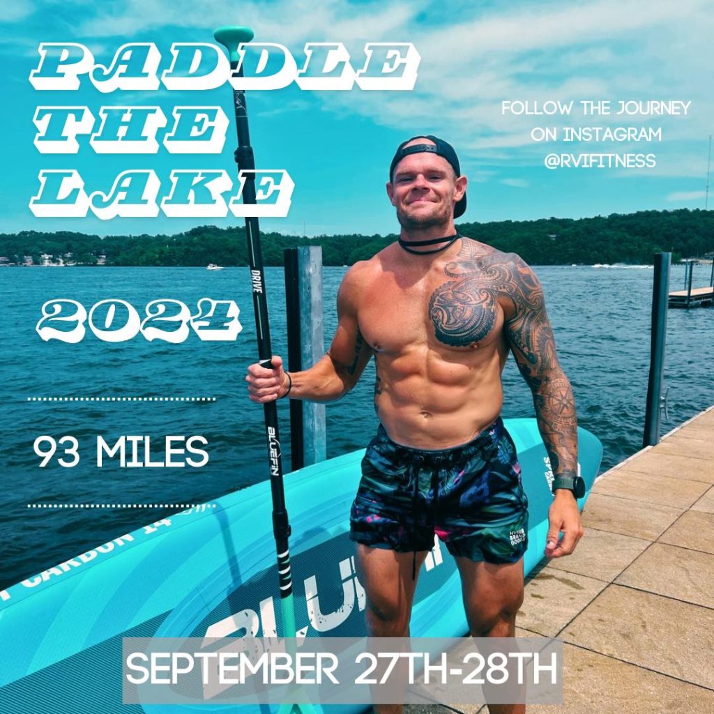 Duo Paddleboard From Truman To Bagnell Dam In Honor Of Officer Carson