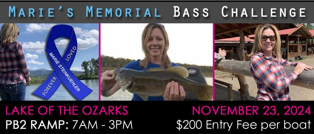 Marie's Memorial Fishing Tournament Set For November 23rd In Osage Beach