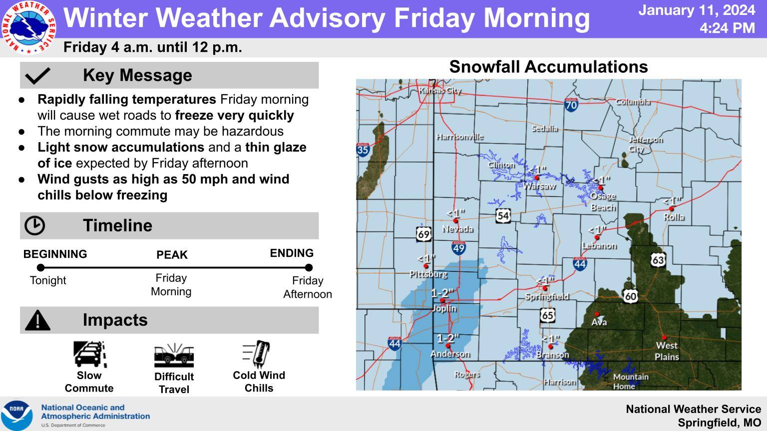 Winter Weather Advisory Now In Effect For Dangerous “Flash Freeze ...